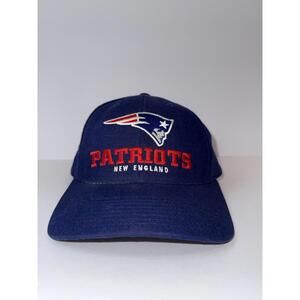 Vintage New England Patriots Logo Athletic Snapback Hat Cap Adjustable NFL 90s
